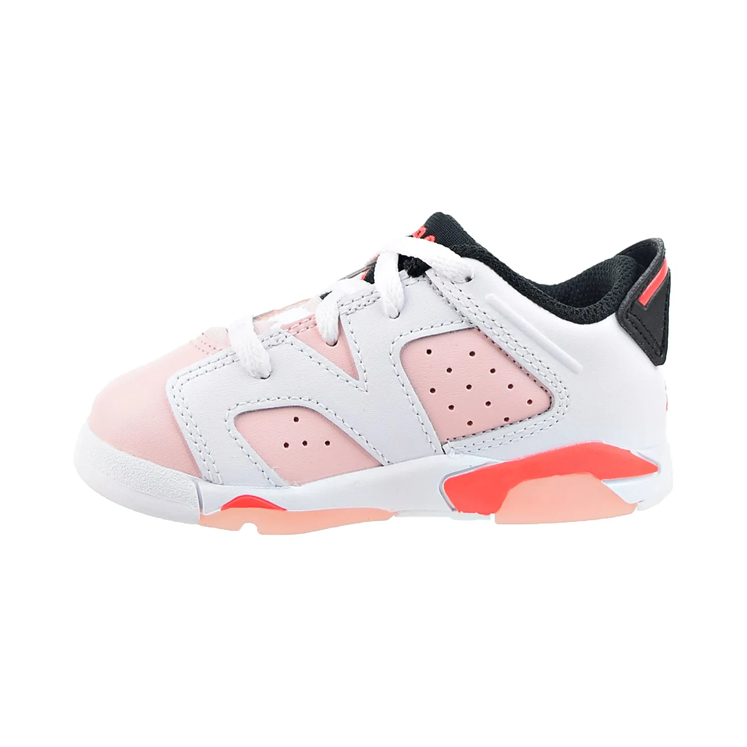 Air Jordan 6 Retro (TD) Toddler's Shoes White-Atmosphere-Infrared 23