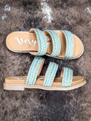 Alba Sandal in Teal by Very G