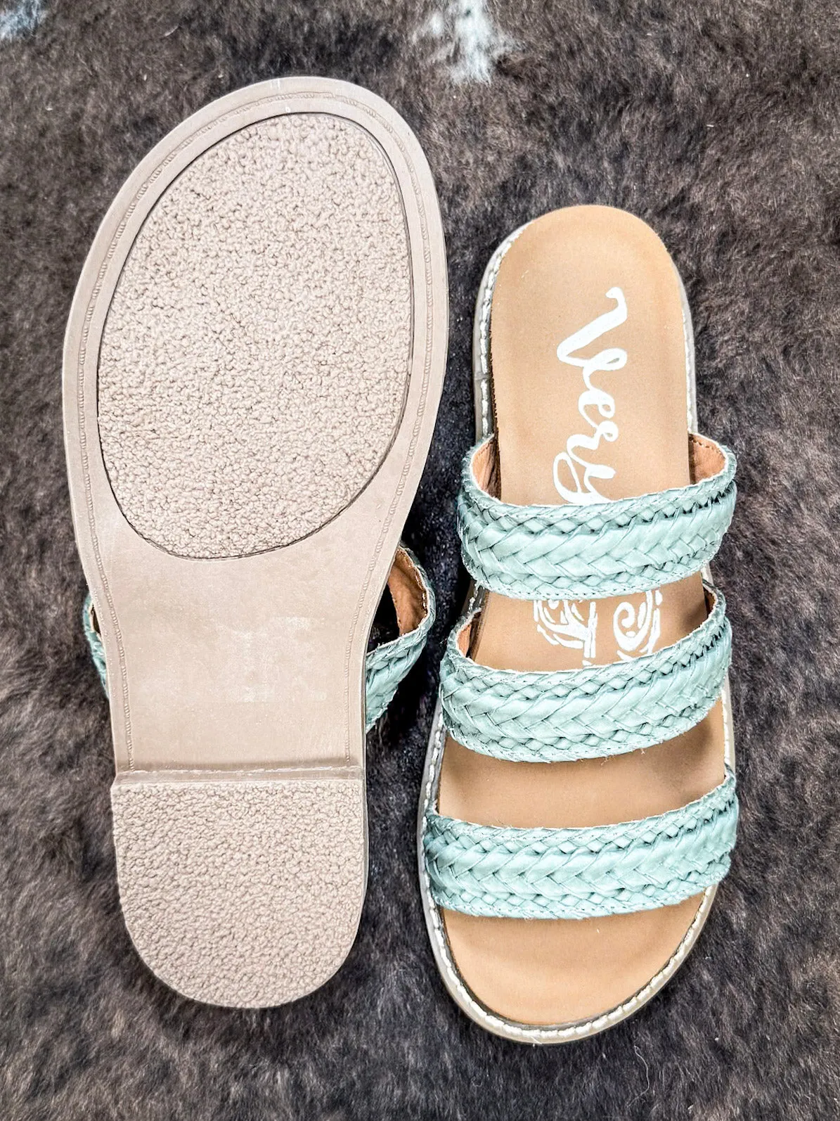 Alba Sandal in Teal by Very G