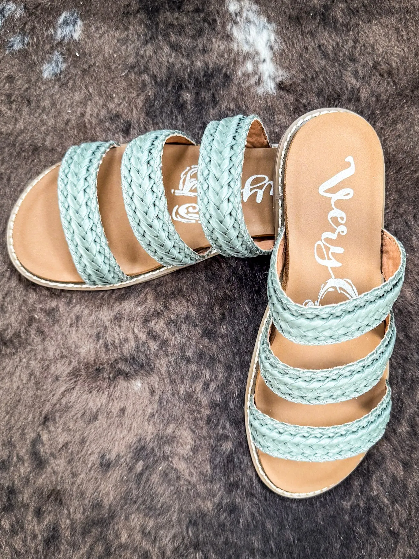 Alba Sandal in Teal by Very G