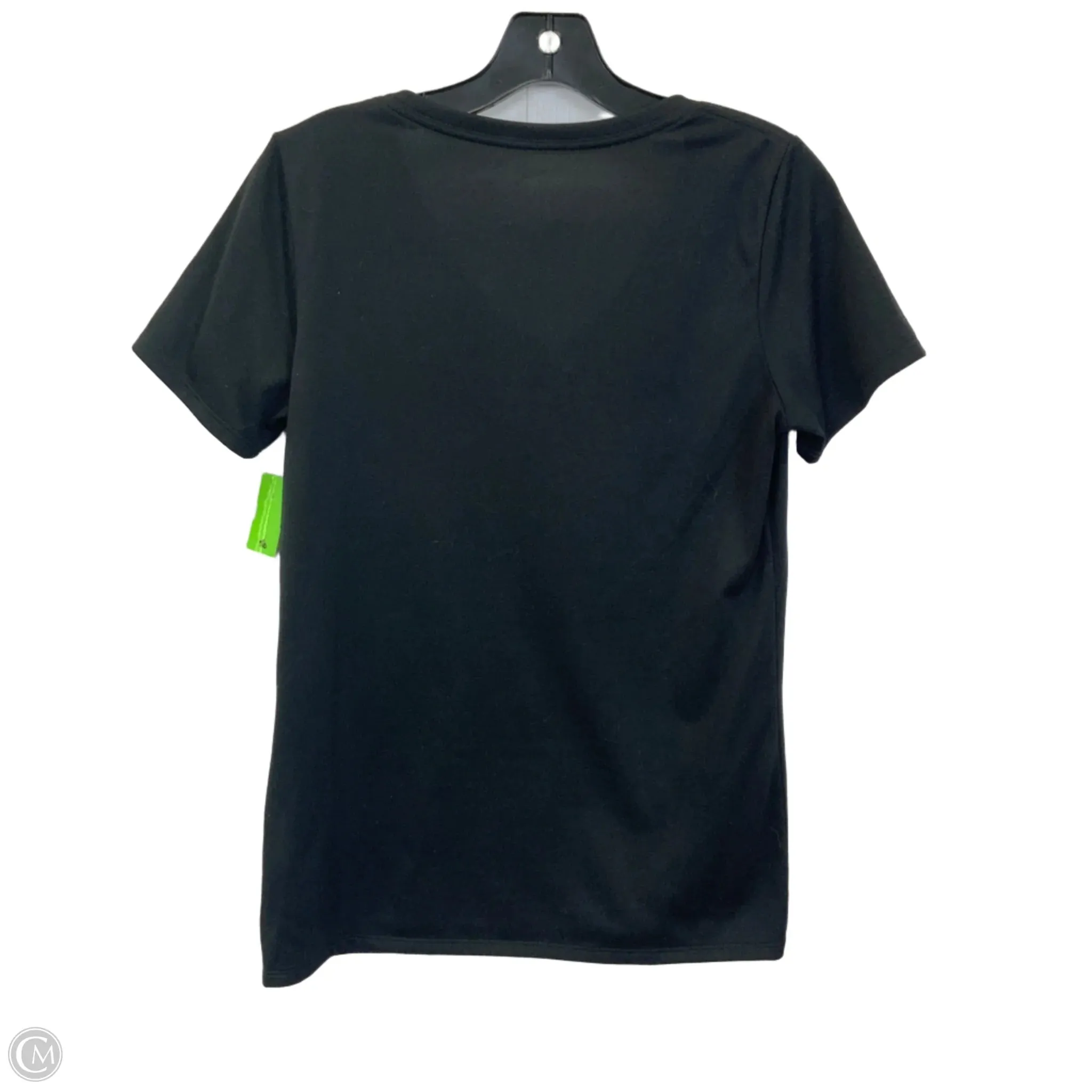 Athletic Top Short Sleeve By Nike Apparel In Black, Size: M