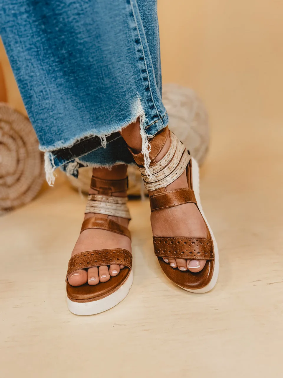 Bedstu Artemia Sandals - Tan Rustic Nectar Lux