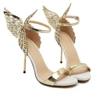 Butterfly Wings Summer Peep Toe Sandal