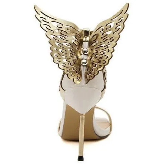 Butterfly Wings Summer Peep Toe Sandal