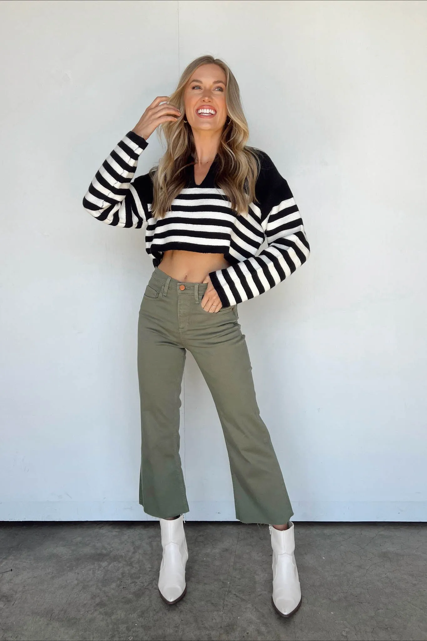 Cadet Cropped Flare Jeans