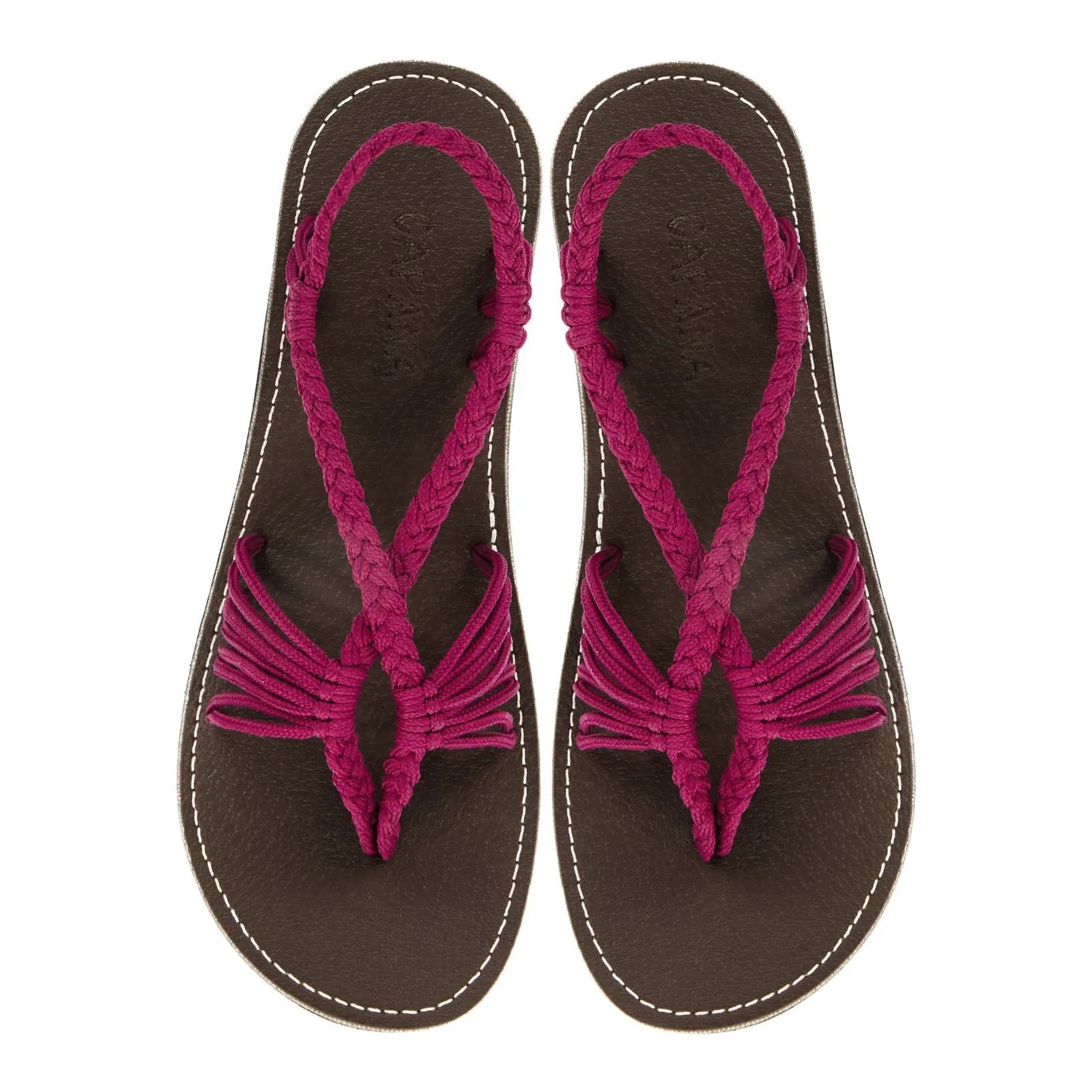 Cocoon - African Violet Rope Sandals