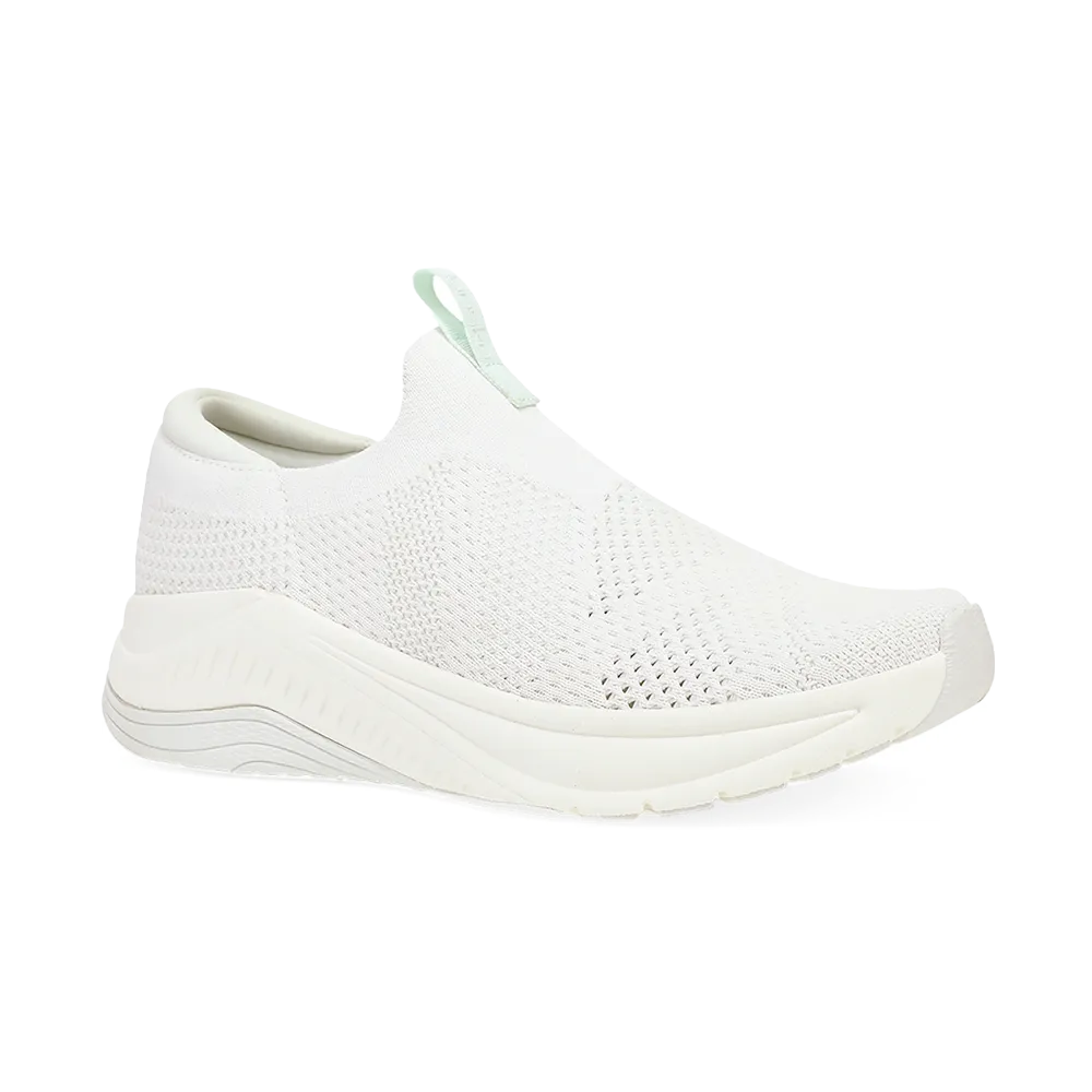 Dansko Pep White Knit