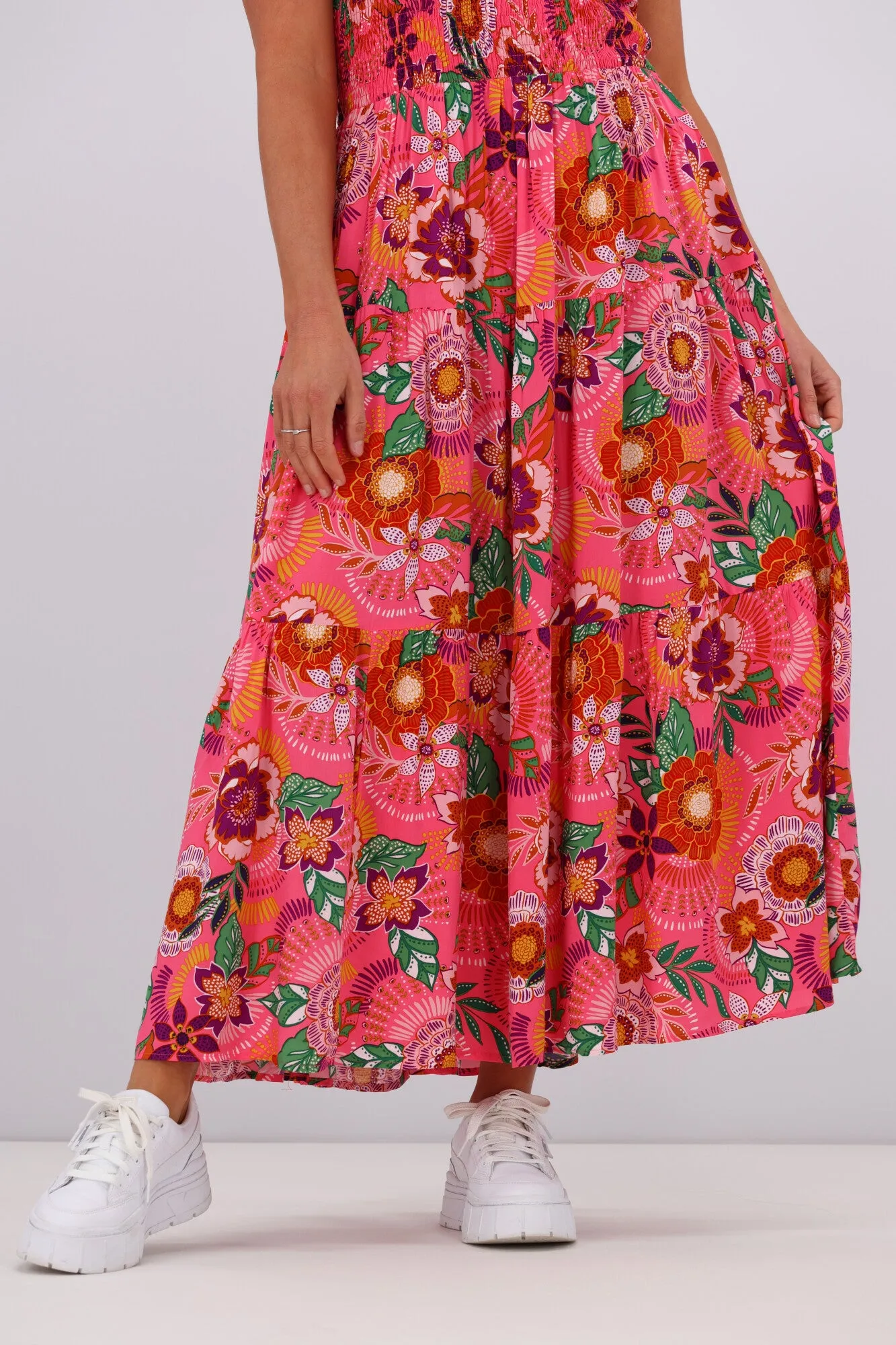 Dreamcatcher Kathleen Slip Maxi Dress Pink
