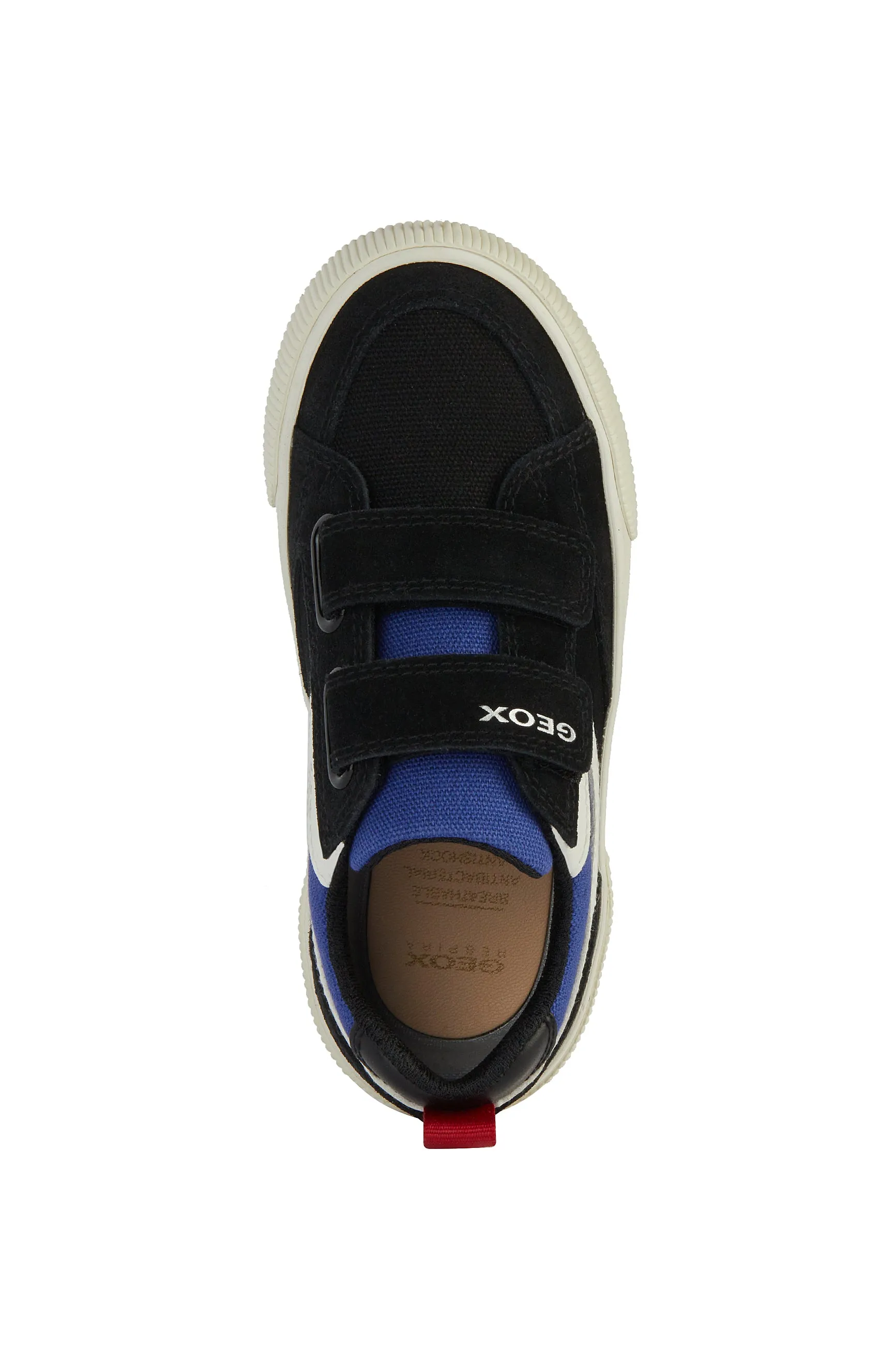 Geox Alphabeet | Black Kids Sneakers