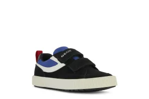 Geox Alphabeet | Black Kids Sneakers