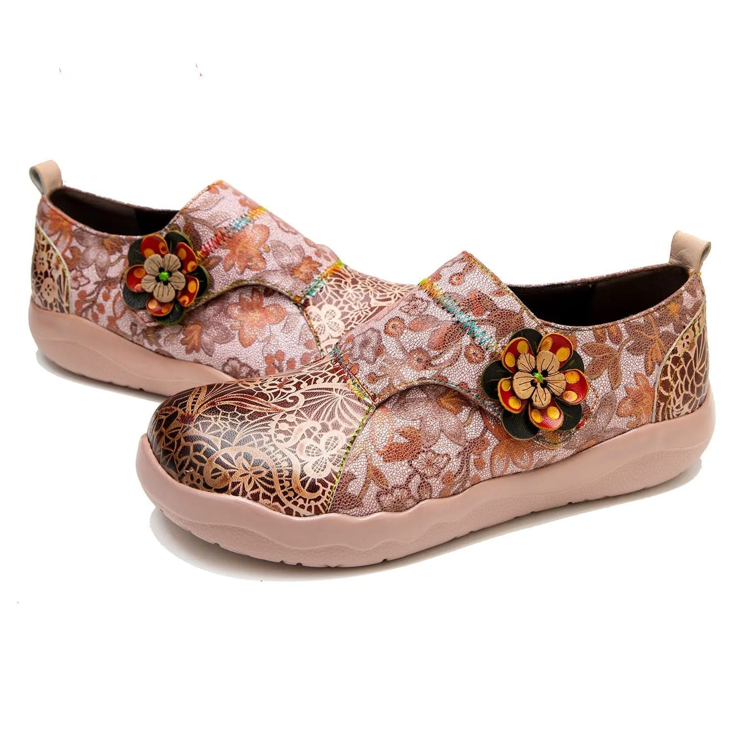 Hand-polished Comfortable Flat Shoes