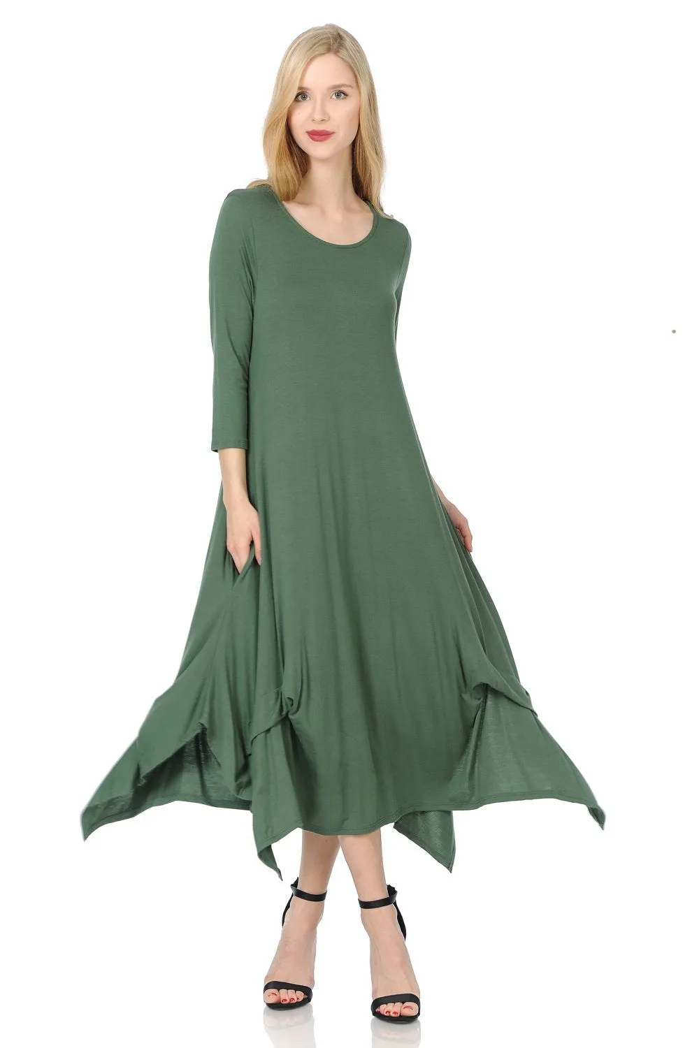 Handkerchief Dress with Pockets
