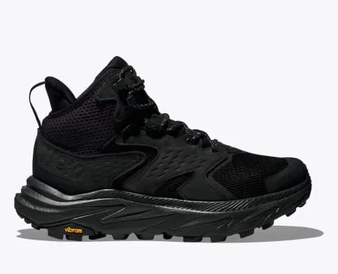 Hoka Men's Anacapa 2 Mid Gore-Tex® Hiking Boots- Black