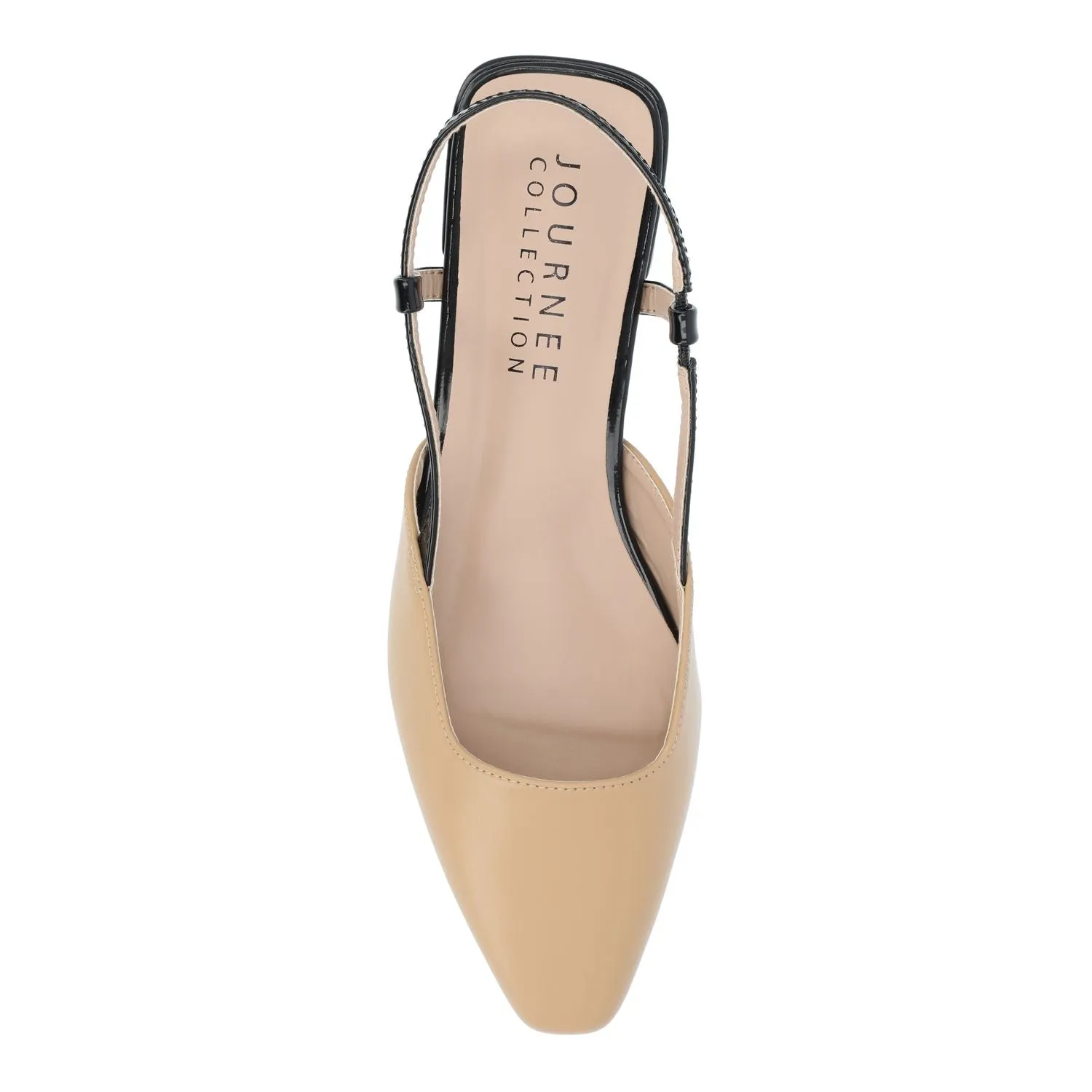 Journee Journee Collection Women's Paisley Flats beige