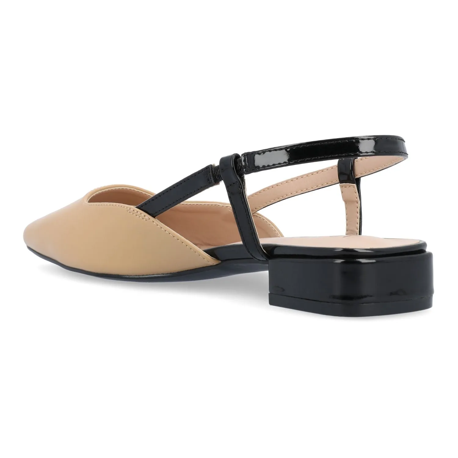 Journee Journee Collection Women's Paisley Flats beige