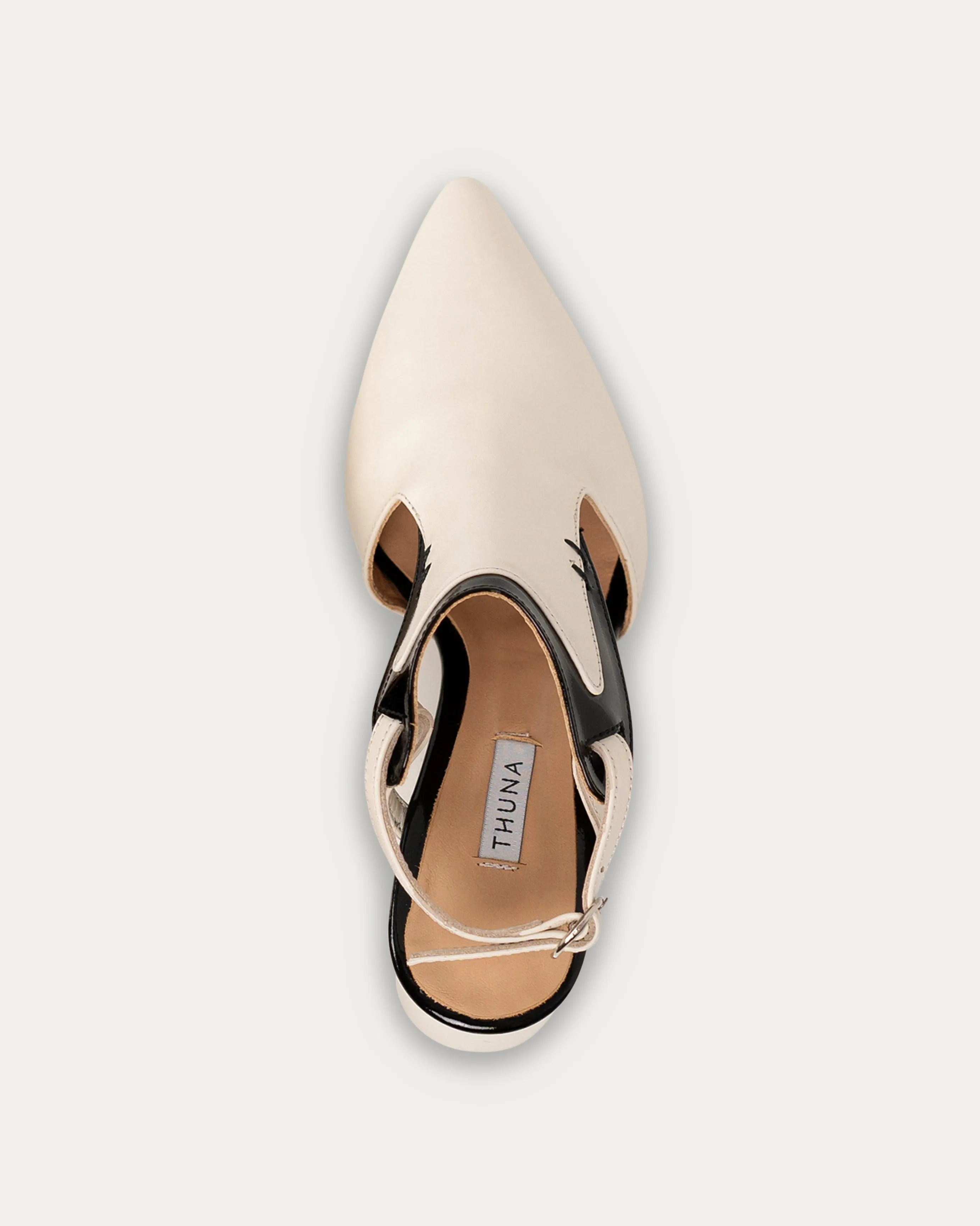 Kadi cream heel