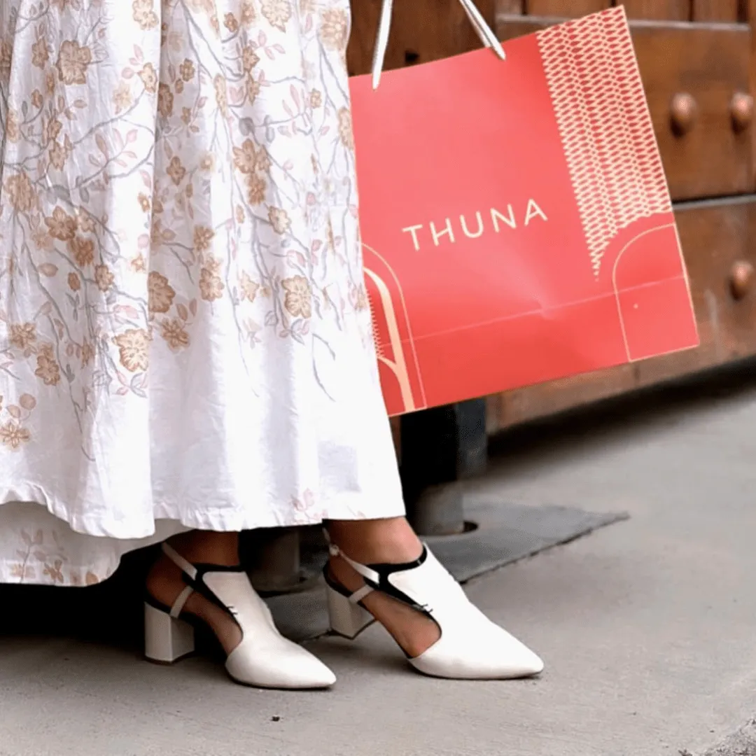 Kadi cream heel