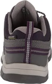 Keen Youth Targhee Low Waterproof Shoes- Magnet/ Tillandisa Purple
