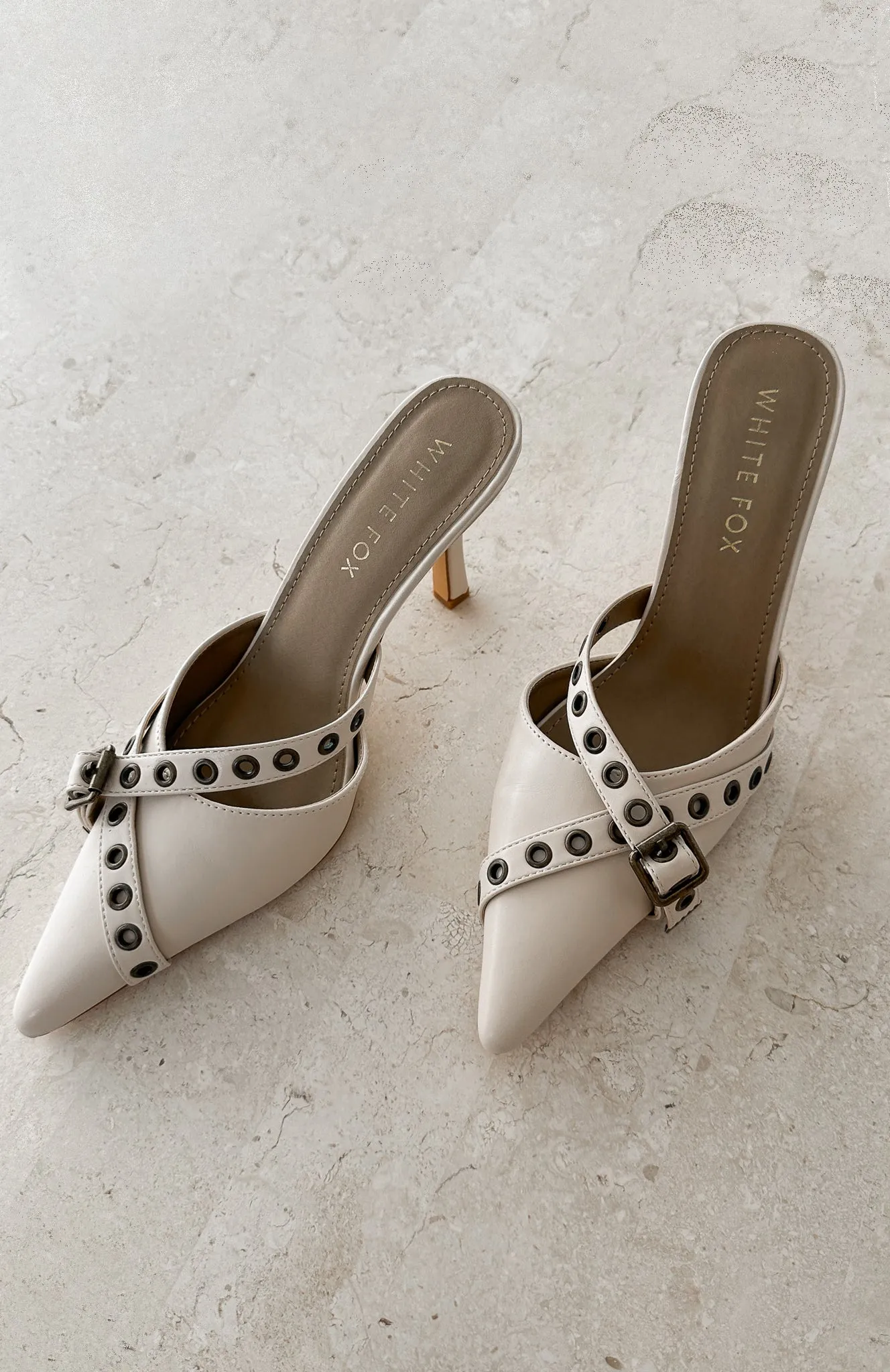 Maxine Heels Bone