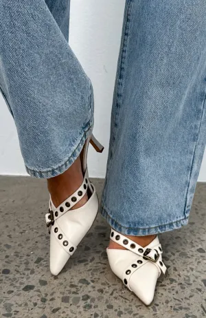 Maxine Heels Bone