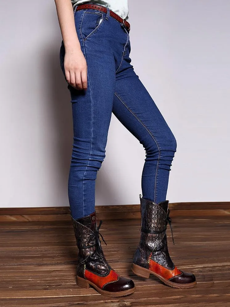 New fashion retro comfortable women's boots