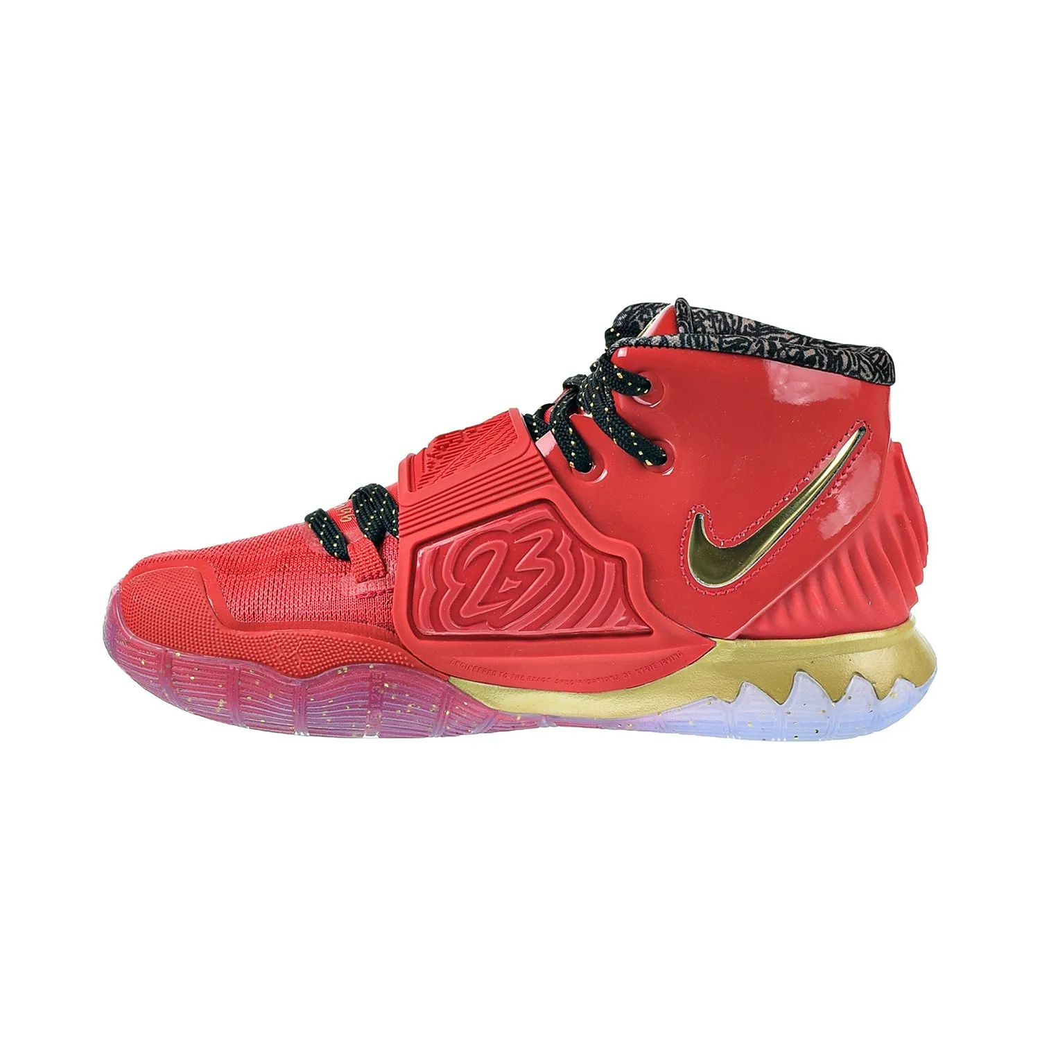 Nike Kyrie 6 Trophies Big Kid's Basketball Shoes Multi Color-White-Game Royal