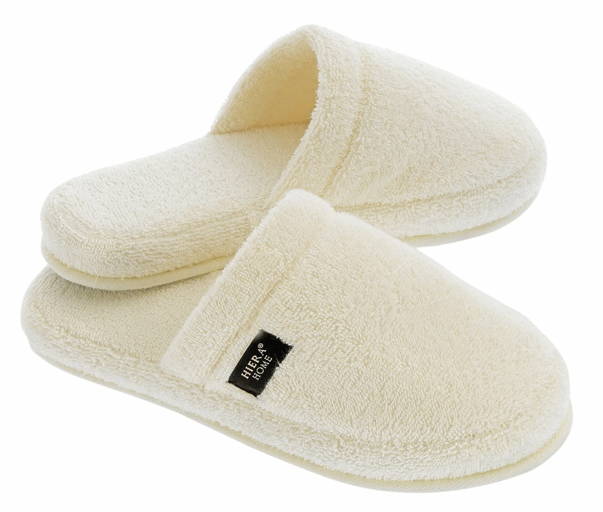 On-Air Terry Soft Slippers, Ivory