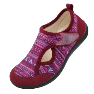 Tribal Patterned Slippers – Versatile Use for Daily Wear