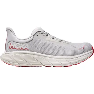 Women's Hoka Arahi 7 Cosmic Grey/Ruby Red